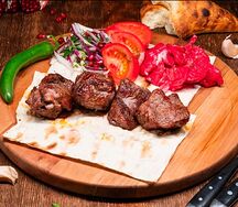 Шашлык из баранины  