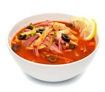 Солянка мясная