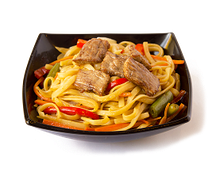 Вок с говядиной