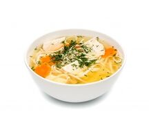 Суп куриный с лапшой