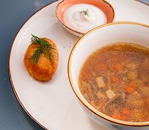 Суп из лесных грибов