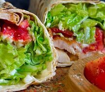Шаурма по Цезарю с курочкой XXL