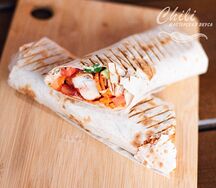 Шашлык из курицы в лаваше