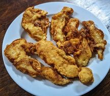 Жареный судак в кляре 