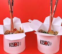 Wok Лапша рисовая с морепродуктами карри