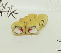 Жареный с крабом