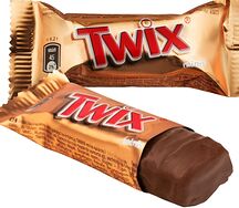 Конфета шоколадная батончик Twix Minis