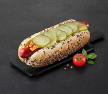 Датский хот-дог с финской колбаской