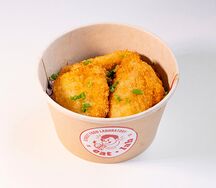 Салат Коул Слоу с куриными стрипсами