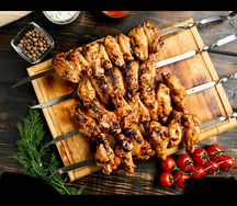 Шашлык из куриных крылышек