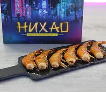 Копчёные креветки в соусе Sweet chili