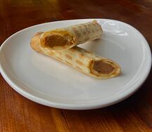 Трубочка со сгущенкой