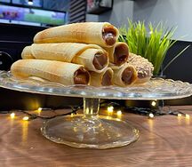 Трубочка со сгущенкой