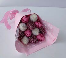Букет из клубники в шоколаде
