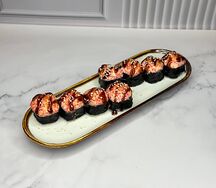 Запеченный с курицей