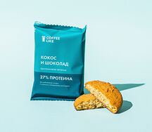 Печенье протеиновое с кокосом и шоколадом Cl, 40 гр