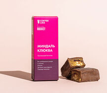 Батончик протеиновый с миндалем и клюквой в шоколаде CLxROCKITWITH, 40 г
