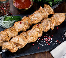 Шашлык из филе куриной грудки