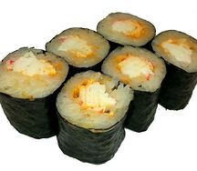 Ролл с острым снежным крабом