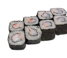 Ролл с креветкой