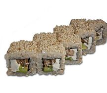 Ролл со сливочным угрем