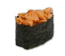 Гункан с острой креветкой