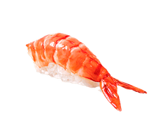 Суши с тигровой креветкой