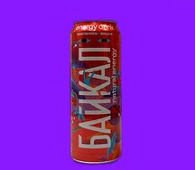 Энергетический напиток Байкал Natural Energy Земляника-вишня