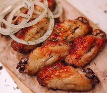 Шашлык из куриных крыльев