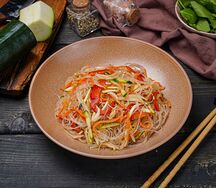 Фунчоза с овощами