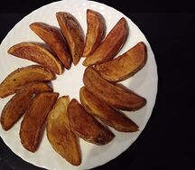 Гарниры картофель по-деревенски
