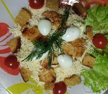 Цезарь с курицей