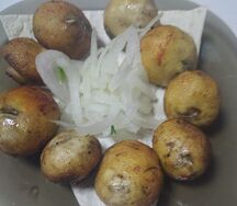 Шашлык из шампиньонов