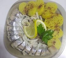 Холодные закуски Сельдь