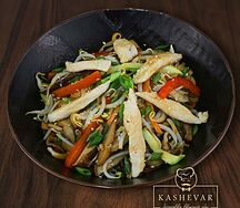 Wok с курицей