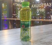 Зелёный чай лайм и мята