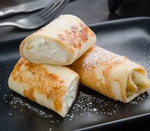 Блинчики с творогом