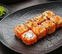 Ролл Запеченная Калифорния с крабом
