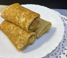 Блинчики со сгущенкой 