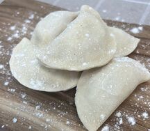Вареники с грибами 