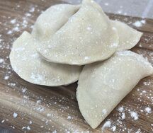 Вареники с грибами 