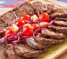 Бон-филе с овощами