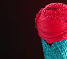 Десерт взбитый замороженный фруктовый Сангрия