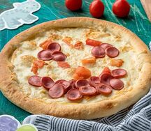 Пицца Детская с сосисками
