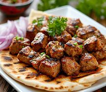 Шашлык из свиной мякоти