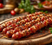 Шашлык из филе индейки