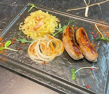 Колбаска гриль из мраморной говядины