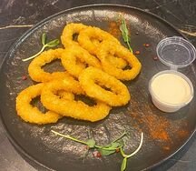 Кольца кальмара в панировке