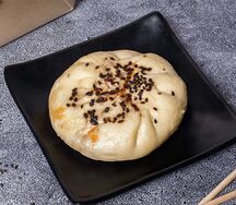 Бань бао с говядиной и кимчи