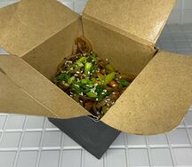 WOK лапша соба с курицей